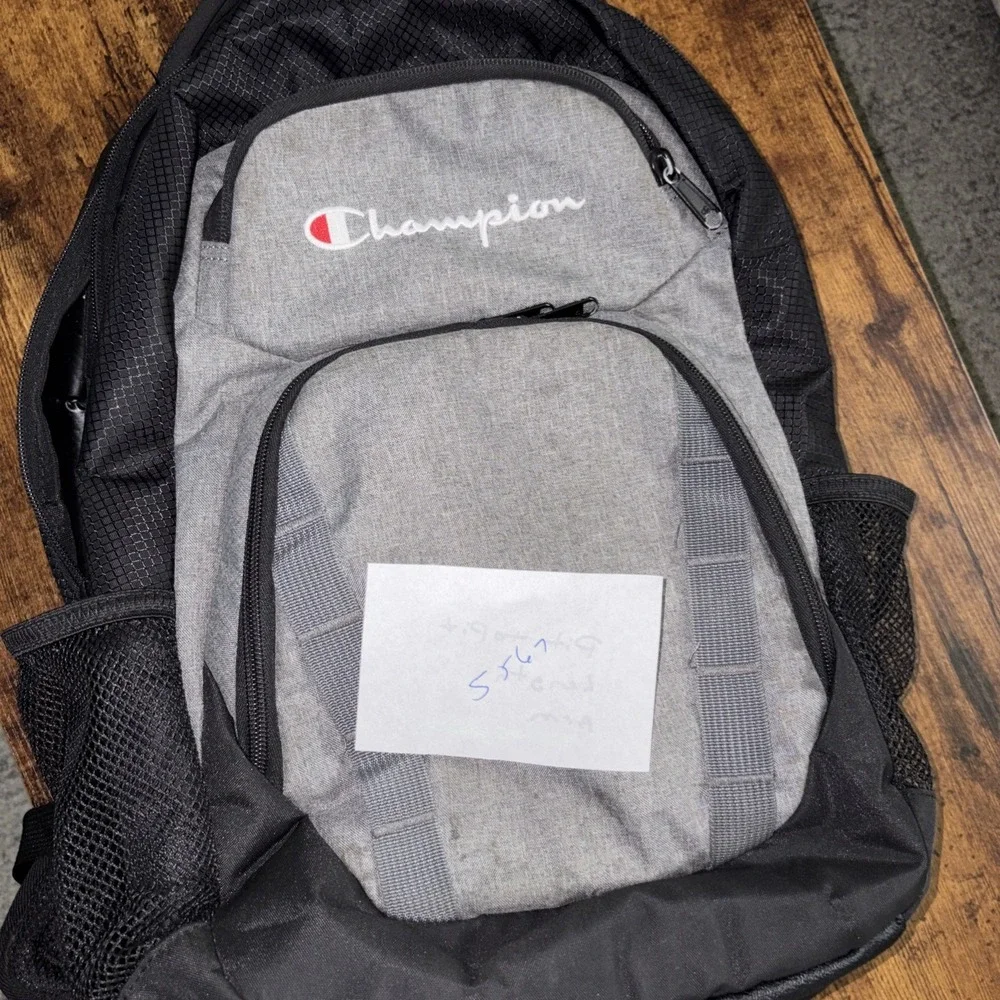 Champion Catalyst backpack Black& Gray NWOT